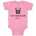 Baby Clothes Don'T Make Me Call Oma! Grandparents Baby Bodysuits Cotton