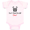 Baby Clothes Don'T Make Me Call Oma! Grandparents Baby Bodysuits Cotton