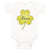 Baby Clothes Love Gold Shamrock St Patrick's Funny Humor Baby Bodysuits Cotton