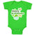 Baby Clothes Happy St Patrick's Day Irish St Patrick's Baby Bodysuits Cotton