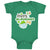 Baby Clothes Happy St Patrick's Day Irish St Patrick's Baby Bodysuits Cotton