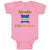 Baby Clothes Adorable Cabo Verdean Cape Verde Baby Bodysuits Boy & Girl Cotton