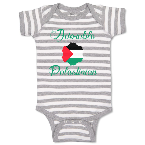 Baby Clothes Adorable Palestinian Palestine Countries Adorable Baby Bodysuits