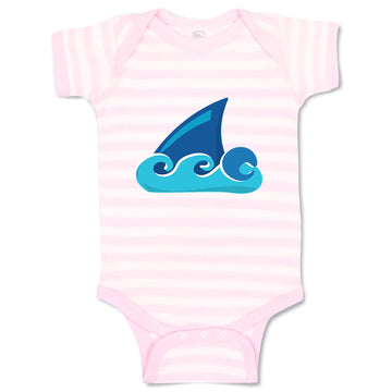 Baby Clothes Shark Fin Animals Ocean Baby Bodysuits Boy & Girl Cotton