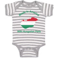 Baby Clothes Made in America with Hungarian Parts Baby Bodysuits Cotton