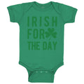 Baby Clothes Irish for A Day St Patrick's St Patty Clover Irish Drinking Ireland