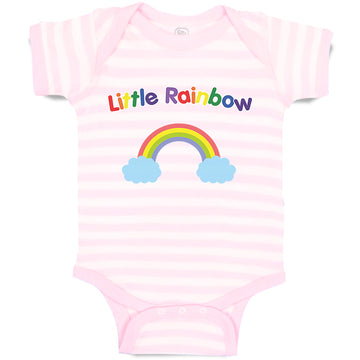 Baby Clothes Little Rainbow Funny Humor Baby Bodysuits Boy & Girl Cotton