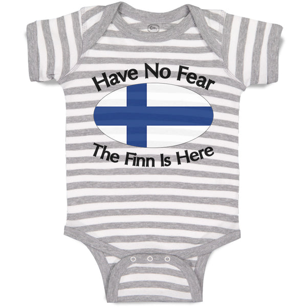 Baby Clothes Have No Fear Finnish Is Here Finland Finns Baby Bodysuits Cotton