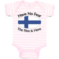 Baby Clothes Have No Fear Finnish Is Here Finland Finns Baby Bodysuits Cotton