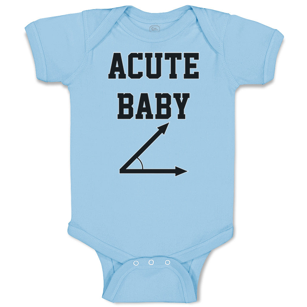 Acute Baby - Math And Nerd Lovers - Cute One-Piece Infant Baby Bodysuit