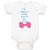 Baby Clothes Oh My God Becky Look at Her Bow Funny Humor Baby Bodysuits Cotton