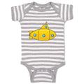 Baby Clothes Submarine Cars & Transportation Others Baby Bodysuits Cotton