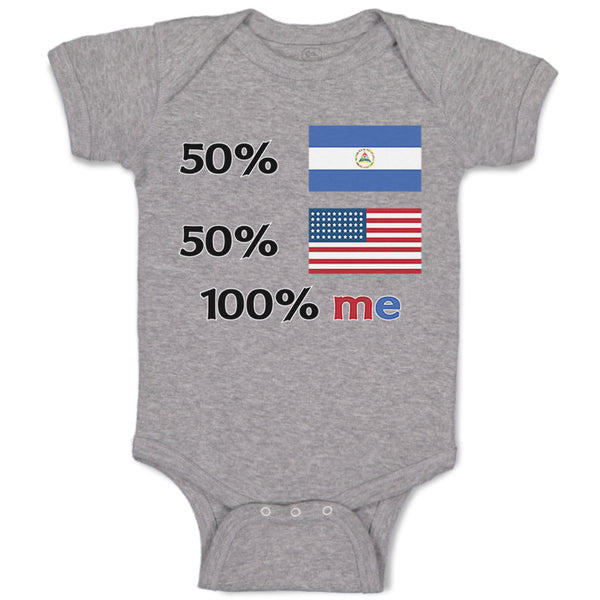 50% Nicaraguan + 50% Usa = 100% Me