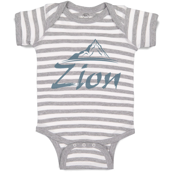 Baby Clothes Zion Baby Bodysuits Boy & Girl Newborn Clothes Cotton
