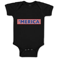 Baby Clothes Merica Forth of July Baby Bodysuits Boy & Girl Cotton