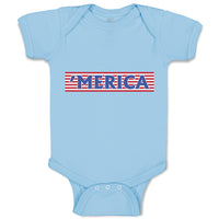 Baby Clothes Merica Forth of July Baby Bodysuits Boy & Girl Cotton