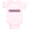 Baby Clothes Merica Forth of July Baby Bodysuits Boy & Girl Cotton