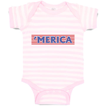 Baby Clothes Merica Forth of July Baby Bodysuits Boy & Girl Cotton