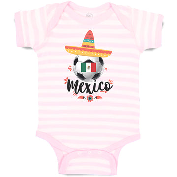 Baby Clothes Mexican Mexico Baby Bodysuits Boy & Girl Newborn Clothes Cotton