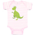 Baby Clothes Zzzzz Dinosaur Dino Sleeping Baby Bodysuits Boy & Girl Cotton