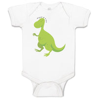 Baby Clothes Zzzzz Dinosaur Dino Sleeping Baby Bodysuits Boy & Girl Cotton