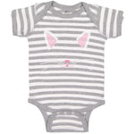 Baby Clothes Cat Face Whisker Baby Bodysuits Boy & Girl Newborn Clothes Cotton