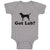 Baby Clothes Got Lab Pet Animal Name Dog Standing Baby Bodysuits Cotton