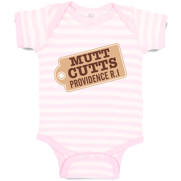 Baby Clothes Mutt Cutt Providence R.I Baby Bodysuits Boy & Girl Cotton