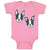 Baby Clothes Cute Dog Buddies Heads and Faces Baby Bodysuits Boy & Girl Cotton