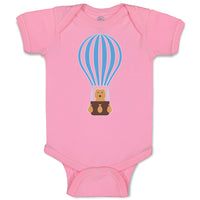 Baby Clothes Teddy Bear on Parachute Baby Bodysuits Boy & Girl Cotton