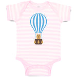 Baby Clothes Teddy Bear on Parachute Baby Bodysuits Boy & Girl Cotton