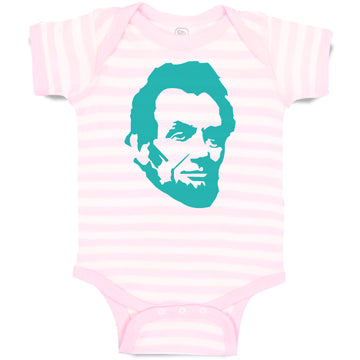 Baby Clothes Abraham Lincoln President Style A Baby Bodysuits Boy & Girl Cotton