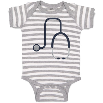 Baby Clothes Doctor's Medical Equipment Stethoscope Module 2 Baby Bodysuits