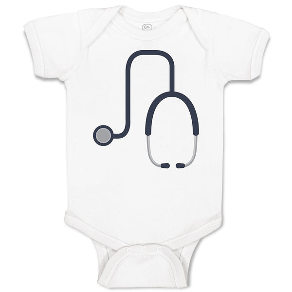 Baby Clothes Doctor's Medical Equipment Stethoscope Module 2 Baby Bodysuits