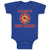 Baby Clothes Daddy's New Probe with Badge Baby Bodysuits Boy & Girl Cotton