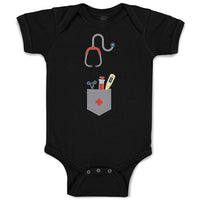 Baby Clothes Doctor Costume with Medical Equipment and Stethoscope Cotton