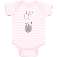 Baby Clothes Doctor Costume with Medical Equipment and Stethoscope Cotton