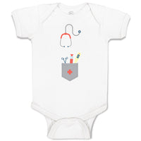 Baby Clothes Doctor Costume with Medical Equipment and Stethoscope Cotton