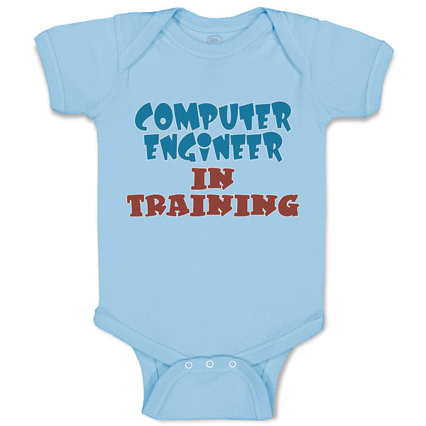 Baby Clothes Computer Engineer in Training Baby Bodysuits Boy & Girl Cotton