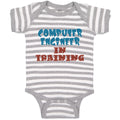 Baby Clothes Computer Engineer in Training Baby Bodysuits Boy & Girl Cotton