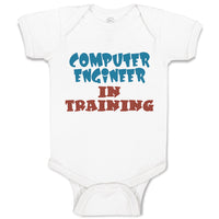 Baby Clothes Computer Engineer in Training Baby Bodysuits Boy & Girl Cotton