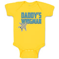 Baby Clothes Daddy's Wingman Airplane Baby Bodysuits Boy & Girl Cotton