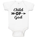 Baby Clothes Child of God Archery Arrow Baby Bodysuits Boy & Girl Cotton