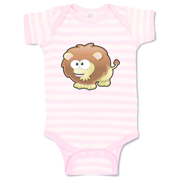 Baby Clothes Lion Sign Funny Funny & Novelty Zodiac Baby Bodysuits Cotton