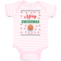 Baby Clothes Merry Swishmas Basketball Sports Baby Bodysuits Boy & Girl Cotton