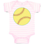 Baby Clothes Baseball Sport Ball Baby Bodysuits Boy & Girl Cotton