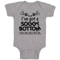 Baby Clothes I'Ve Got A Soggy Bottom Baby Bodysuits Boy & Girl Cotton