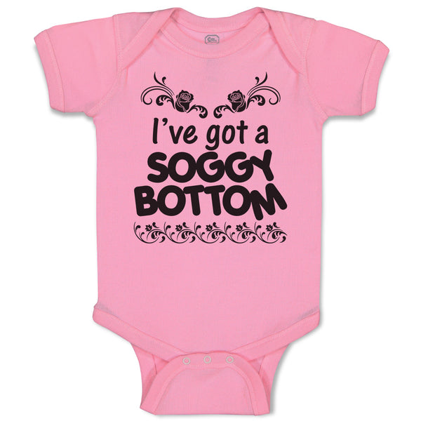 Baby Clothes I'Ve Got A Soggy Bottom Baby Bodysuits Boy & Girl Cotton