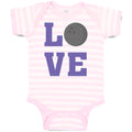 Baby Clothes Love Sport Tenpin Ball for Bowling Baby Bodysuits Boy & Girl Cotton