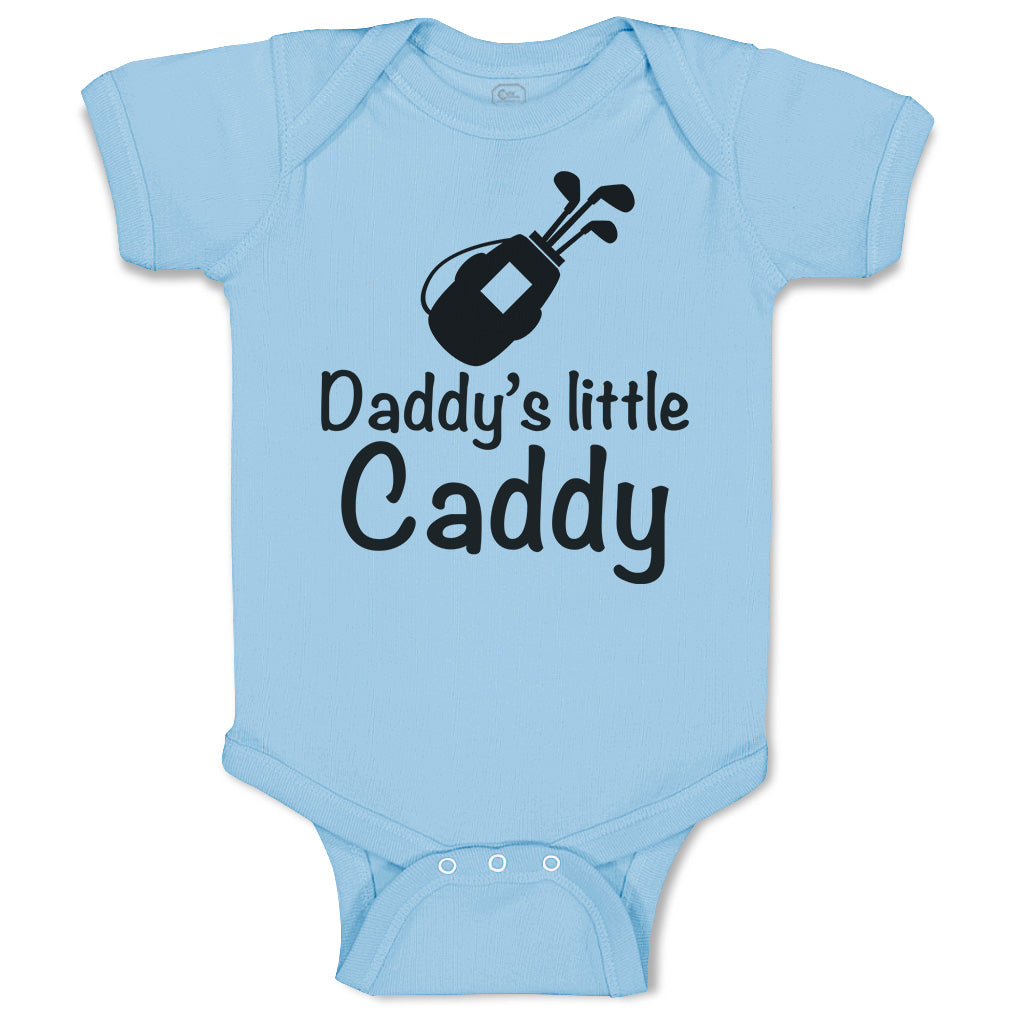 Baby Clothes Daddy s Little Caddy Sport Gulf Club in Bag Baby Bodysuits Cotton